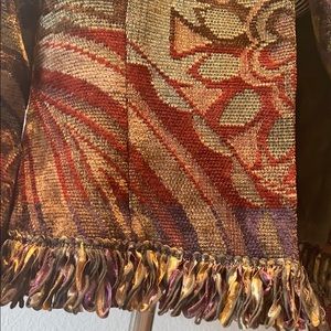 Vintage Fringe quilted jacket